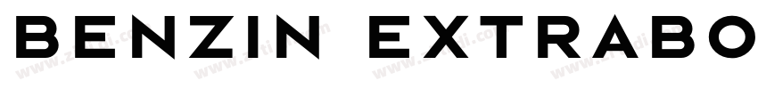 Benzin ExtraBold字体转换